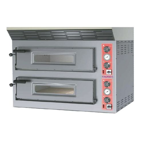 Four à pizza professionnel - FPX02PE - caplain machines - pour boulangerie / électrique / encastrable