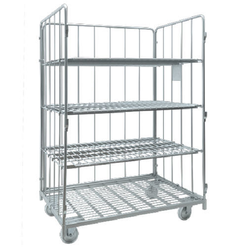 Chariot à linge - SHELF - GIRBAU - professionnel / en inox