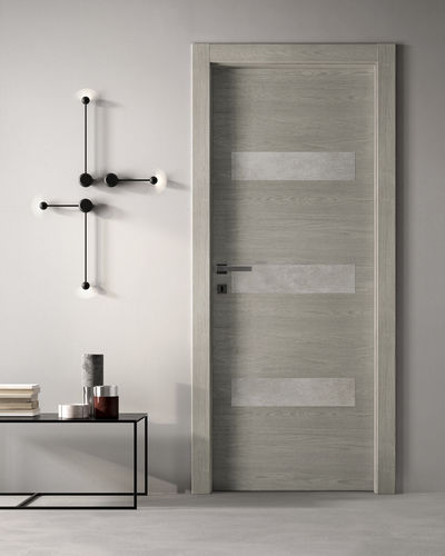 Porte d'intérieur - NO LIMITS : SAICO 1L3IO - GIDEA - en stratifié / battante / contemporaine
