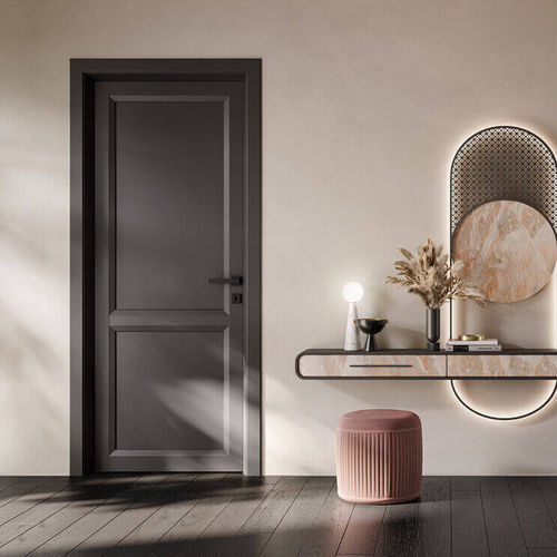 Porte d'intérieur - DUSIA 2PA +  VASSIA 1PA1V - GIDEA - en stratifié / battante / contemporaine