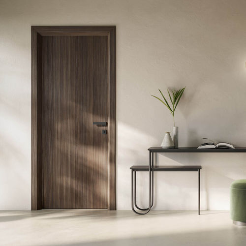 Porte d'intérieur - NOA 1L COFFEE ALMOND FINISH - GIDEA - en stratifié / battante / contemporaine