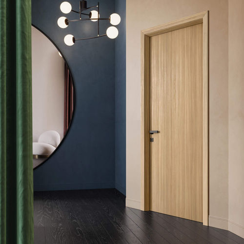 Porte d'intérieur - NOA 1L HONEY ALMOND FINISH - GIDEA - en stratifié / battante / contemporaine