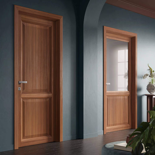 Porte d'intérieur - ORTA 2B + ESIA 1B1 - GIDEA - en stratifié / battante / contemporaine