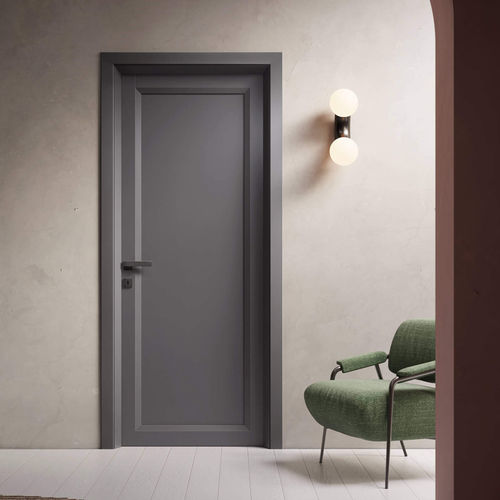 Porte d'intérieur - TESSA 1PA - GIDEA - en stratifié / battante / contemporaine