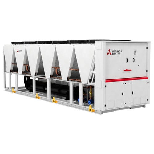Groupe d'eau glacée à condensation par air - MECH-IF - MITSUBISHI ELECTRIC - au sol / compact / industriel