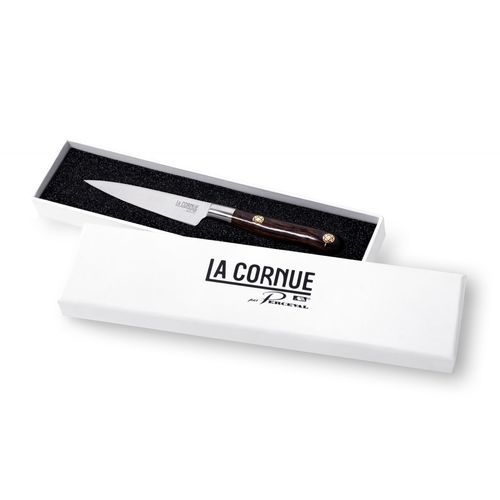 Couteau d'office avec manche en bois - LA CORNUE - avec lame en acier