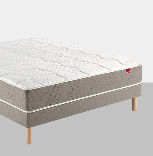 Matelas double - ATOLL - Epeda - à ressorts ensachés / 140x190 cm / blanc