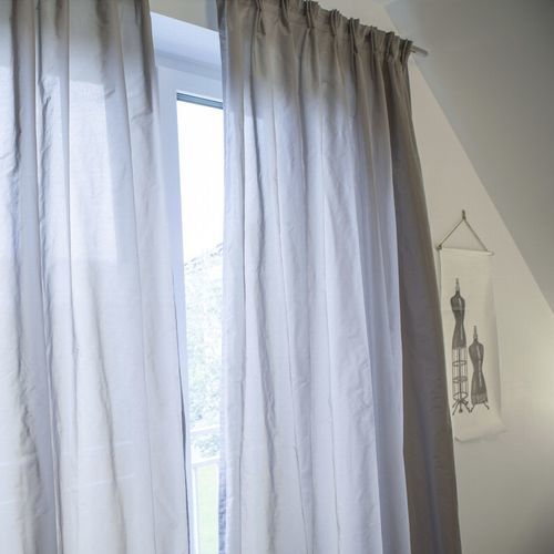 Tissu pour rideaux - SABA VOL.3 - JAB ANSTOETZ FABRICS - uni / en polyester / décoratif