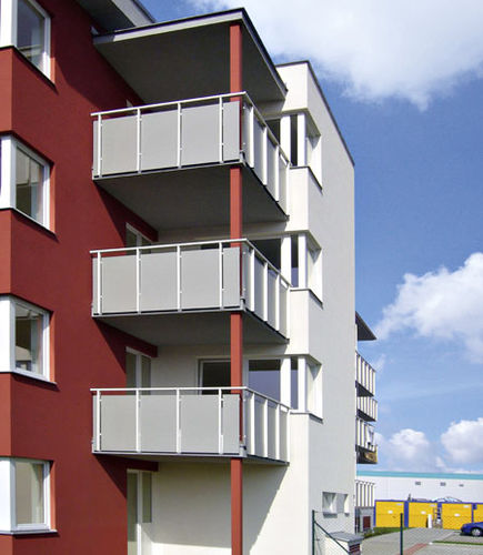 Balcon à panneaux - WERZALIT - en acier galvanisé