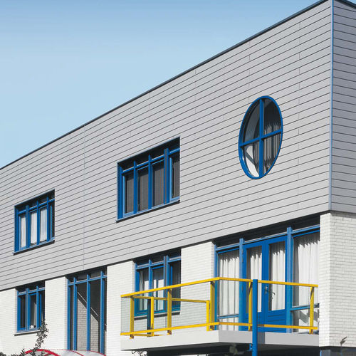 Bardage en lames - HERITAGE - WERZALIT - en composite / durable / texturé