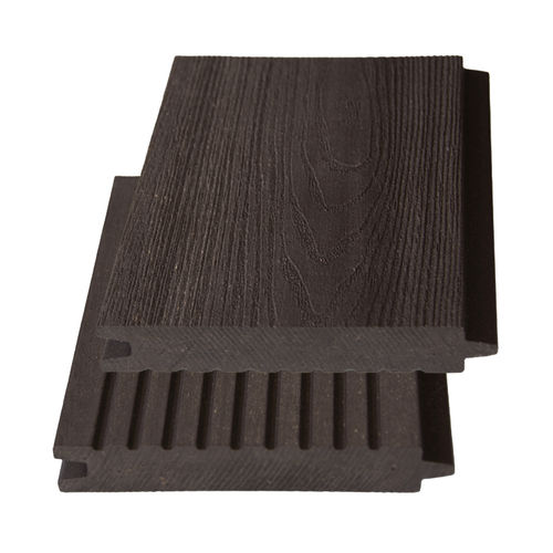 Lame de terrasse en composite bois - ENTERO 4.0  - WERZALIT - noire / marron / imperméable