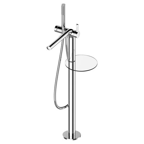 Mitigeur pour baignoire - 51527  - KEUCO - au sol / en métal chromé / 1 trou