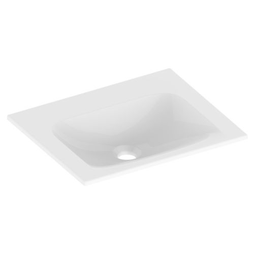 Vasque à poser - 32930 - KEUCO - en céramique / rectangulaire / sans trou