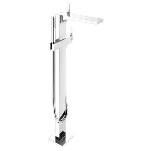 Mitigeur pour baignoire - 51127  - KEUCO - au sol / en métal chromé / 1 trou