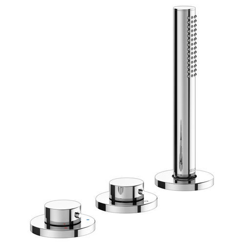 Mélangeur pour baignoire - 51530 - KEUCO - à poser / en métal chromé / de salle de bain
