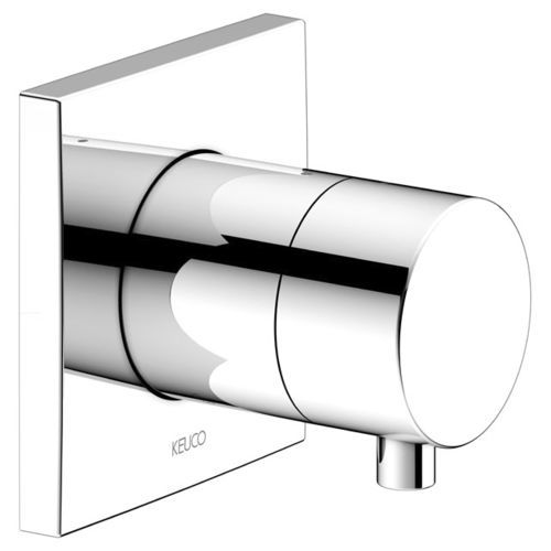 Robinet d'arrêt de douche - 59541 - KEUCO - mural / en métal chromé / de salle de bain