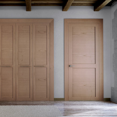 Porte d'intérieur - LESS - CARRE furniture - en bois / battante / pleine