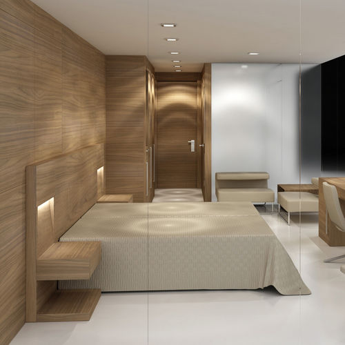 Chambre d'hôtel contemporaine - CH6 - CARRE furniture
