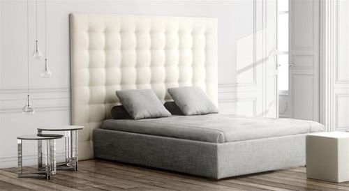 Tête de lit pour lit double - GRASSOLER - contemporaine / en tissu / en cuir