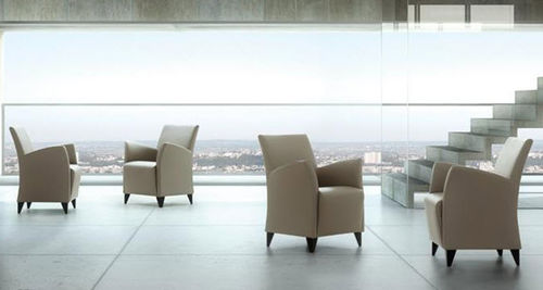 Fauteuil contemporain - PARADE - GRASSOLER - en tissu / bridge / pour établissement public