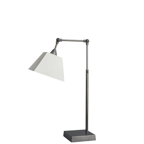 Lampe de bureau - L88 - CASADISAGNE - en laiton / en coton / contemporaine