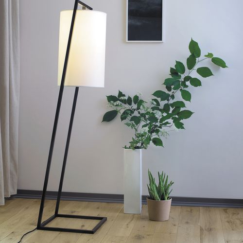 Lampe sur pied - LD74 - CASADISAGNE - en laiton / en coton / contemporaine