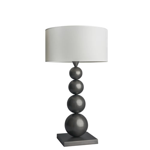 Lampe de table - L155 - CASADISAGNE - en laiton / en coton / classique