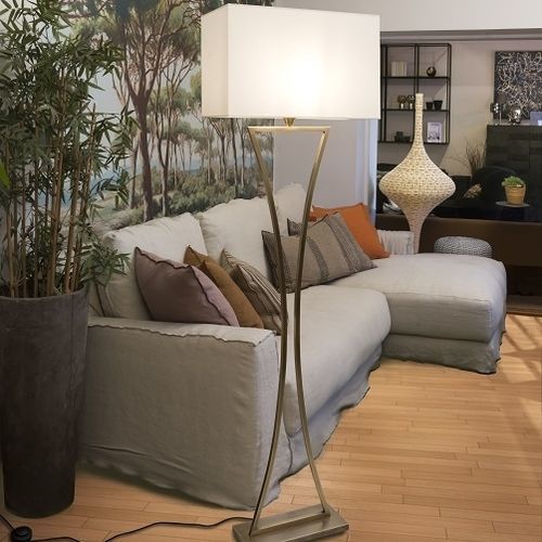 Lampe sur pied - LD206 - CASADISAGNE - en laiton / contemporaine / résidentielle