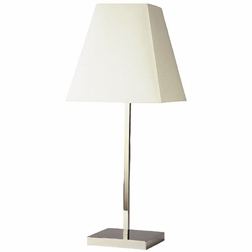 Lampe de table - L110BIG - CASADISAGNE - en laiton / en coton / classique