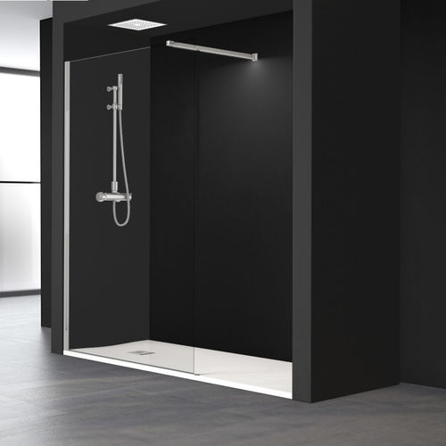 Paroi de douche fixe - OT-2001 - PROFILTEK - en niche / en verre trempé / en acrylique