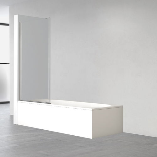 Pare-baignoire fixe - HP-110 - PROFILTEK - en verre trempé / sans cadre