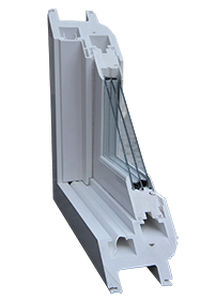 Profilé pour fenêtre en PVC - GENESIS - Royal Group Technologies - à isolation thermique