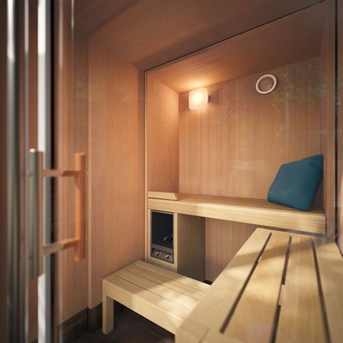 Sauna résidentiel - S1 MANUAL - KLAFS - en bois / d'intérieur / préfabriqué