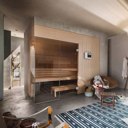 Sauna résidentiel - PREMIUM - KLAFS - en épicéa / d'intérieur / préfabriqué