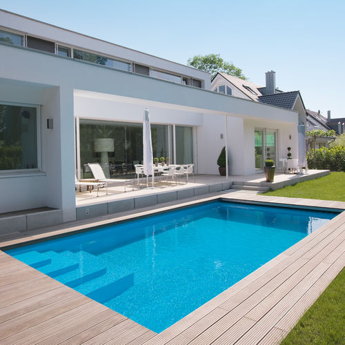 Piscine coque - IMPRESIONEN - KLAFS - couverte / d'extérieur / d'intérieur