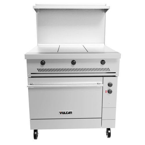 Cuisinière à gaz - EV36S-3HT - VULCAN - professionnelle / à usage professionnel / 3 foyers
