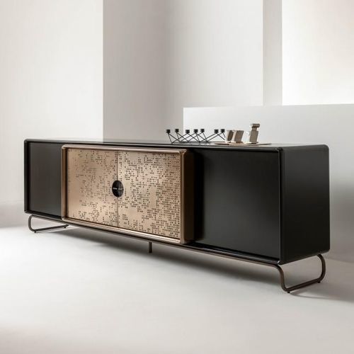 Buffet contemporain - talento up - LAURAMERONI - en bois / en métal / en verre