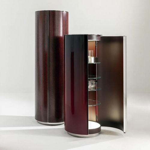 Vaisselier contemporain - Tango  - LAURAMERONI - en bois / en verre / en acier