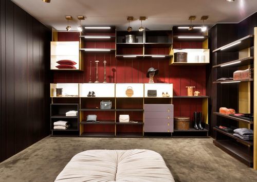 Dressing modulable - Line  - LAURAMERONI - contemporain / en bois / en verre