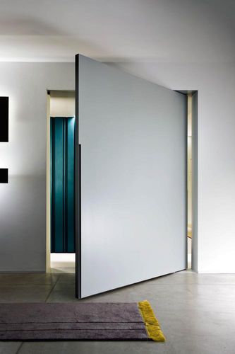 Porte d'intérieur - Plain  - LAURAMERONI - en bois / en aluminium / en tissu