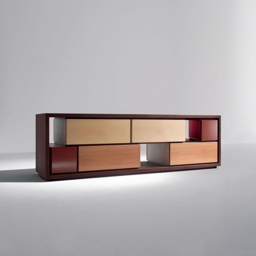 Buffet contemporain - BD 09 - LAURAMERONI - en bois / avec tiroirs / modulable