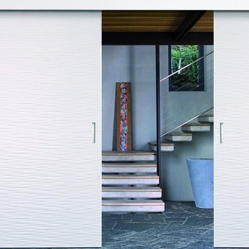 Porte d'intérieur - Decor  - LAURAMERONI - en bois / coulissante / contemporaine