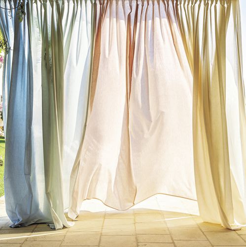 Voilage uni - FINO - Fischbacher 1819 - en laine / en tencel® / lavable