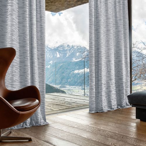 Tissu pour rideaux - ASCONA  - Fischbacher 1819 - à motif / en polyester / en Trevira CS®