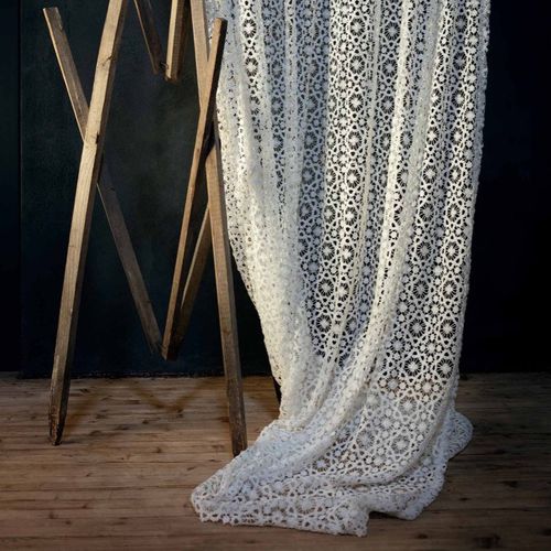 Voilage à motif - MURANO - Fischbacher 1819 - en polyester / résidentiel