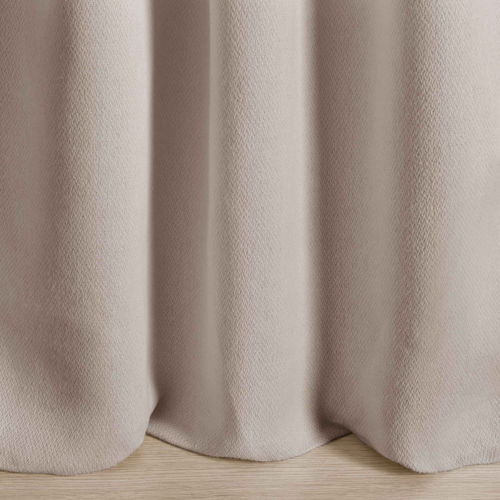 Tissu pour rideaux - SERAINA - Fischbacher 1819 - uni / en lin / gris