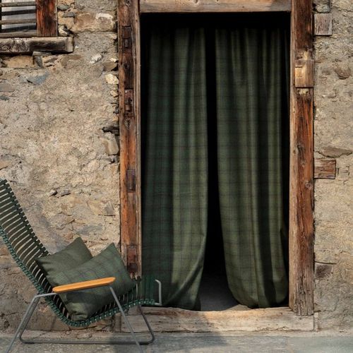 Tissu d'ameublement - BENU CHECK - Fischbacher 1819 - pour rideaux / à carreaux / en polyester