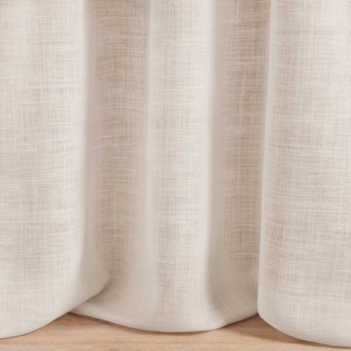 Tissu pour rideaux - PITIGLIANO - Fischbacher 1819 - uni / en polyester / en lin