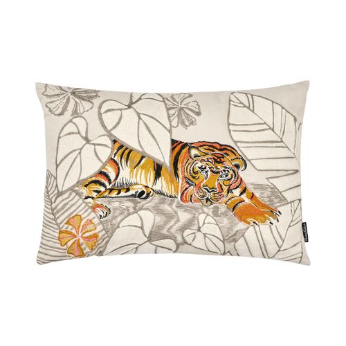Coussin rectangulaire - DAWON  - Fischbacher 1819 - à motif floral / à motif animalier / résidentiel
