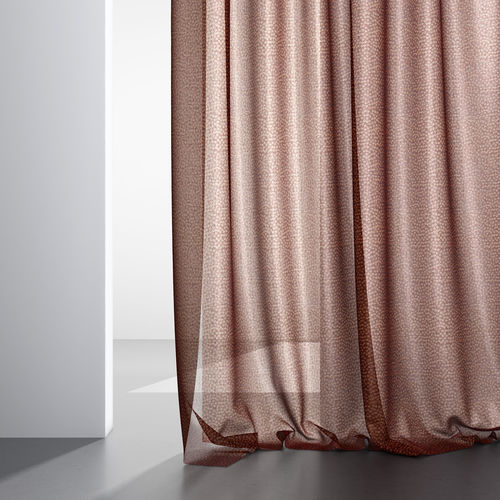 Voilage à motif - AURUM - Fischbacher 1819 - métallisé / en Trevira CS® / en polyester